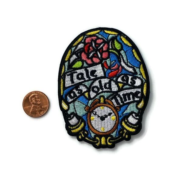 Beauty & Beast Embroidered Patch - Picture 3 of 3